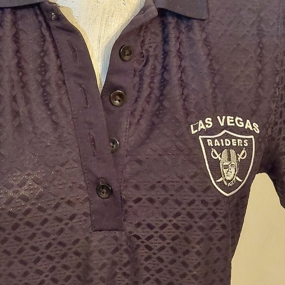 LAS Vegas raiders polo t-shirt size small - Picture 6 of 12